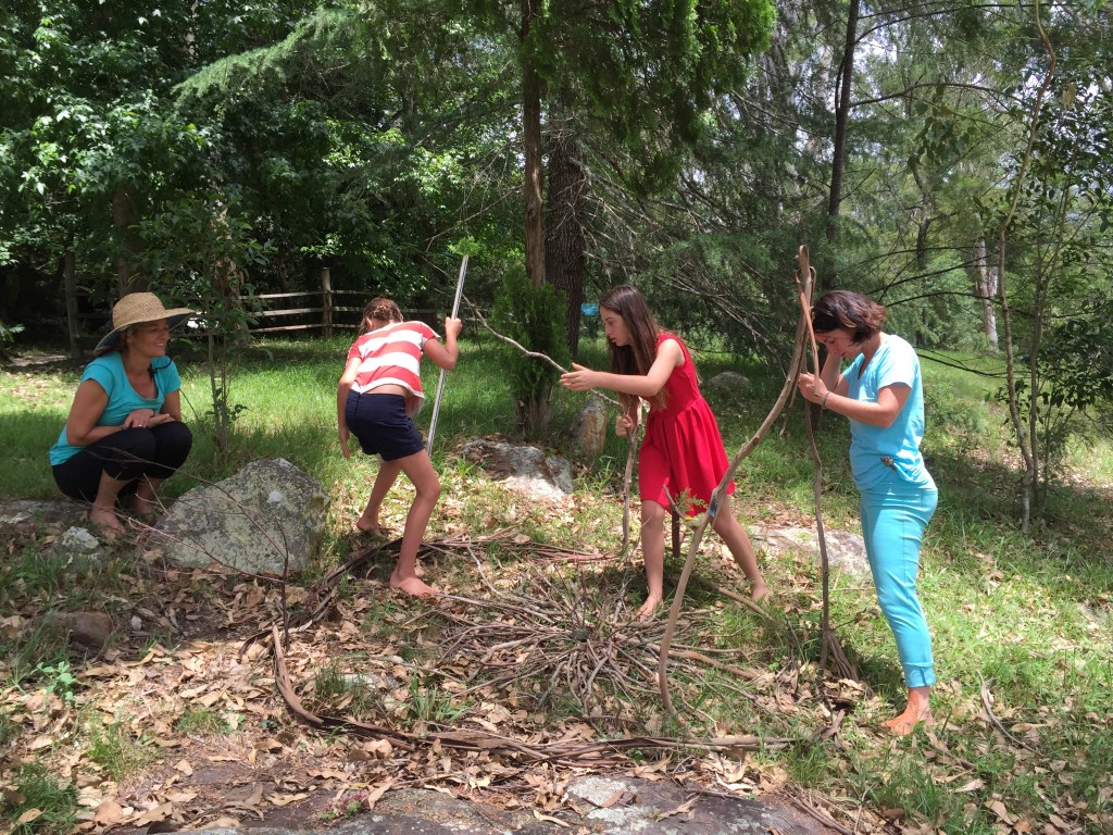 Land art kids workshop