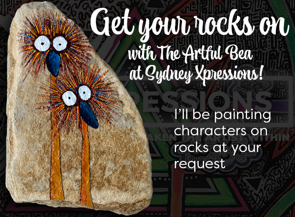 Rock painting workshop