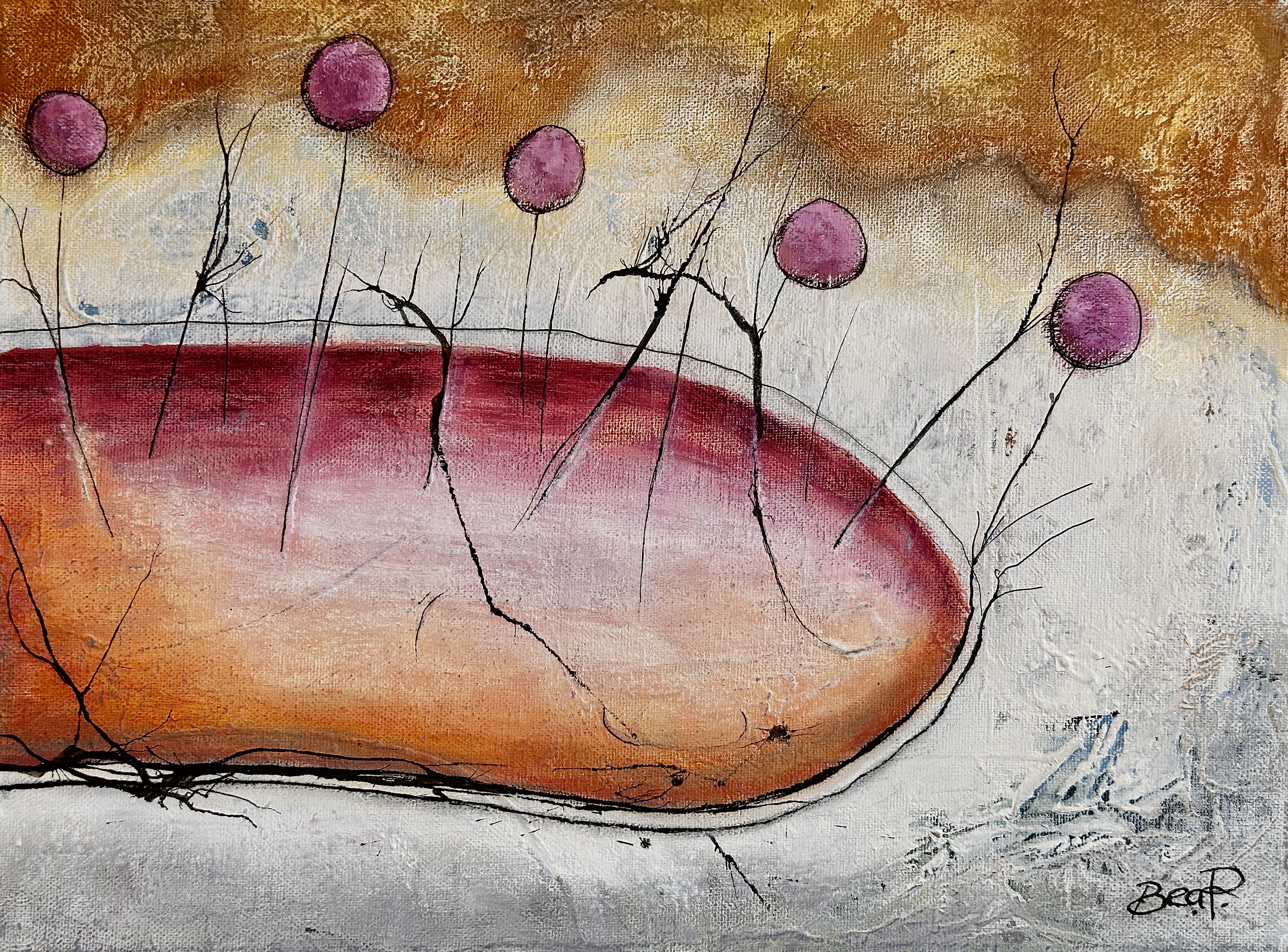 Sluggish (40x30cm on canvas)