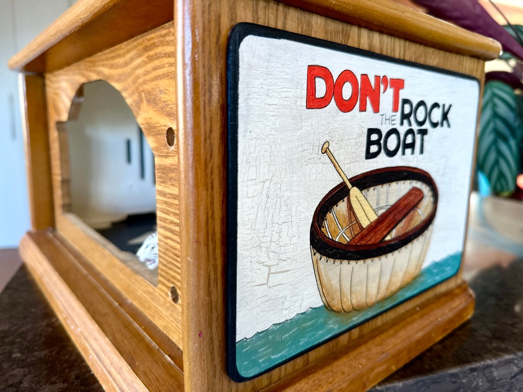Side panel: Don't rock the boat